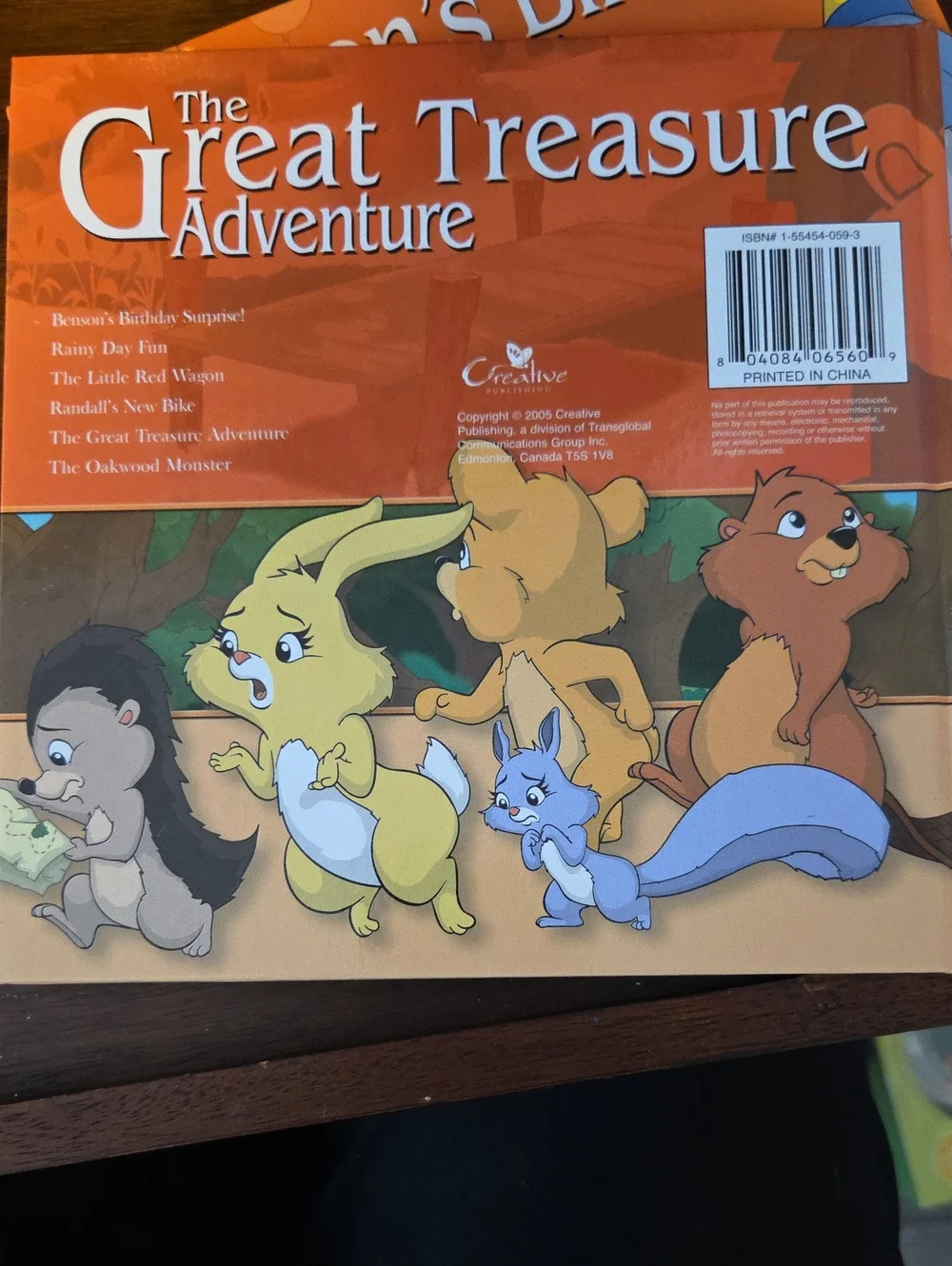 6 Book Set Benson And Friends Read-Along DVD & CD - 2006